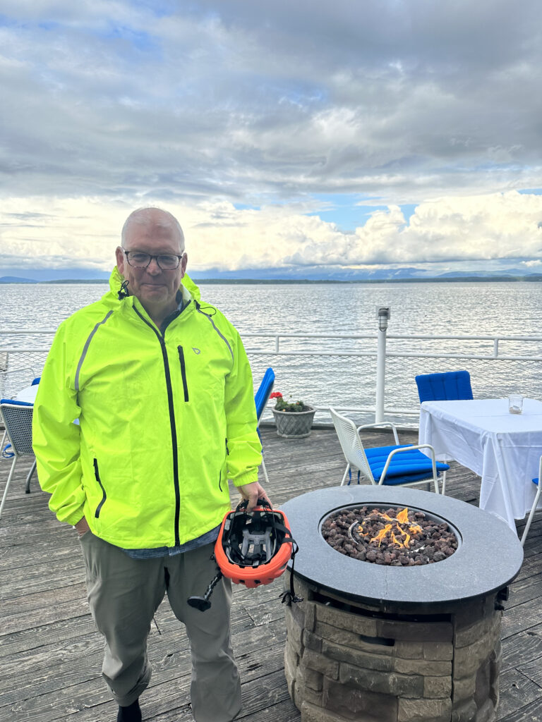 Dinner at the Westport Yacht Club on Lake Champlain
